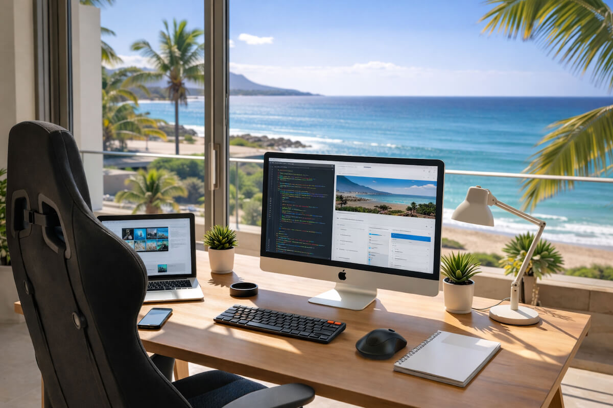 Equipo de Constelladev trabajando