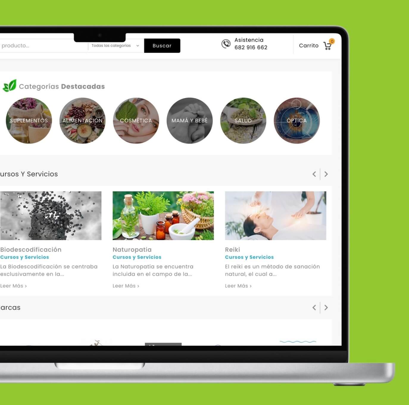 Herbolario Diente de León - Catálogo de productos