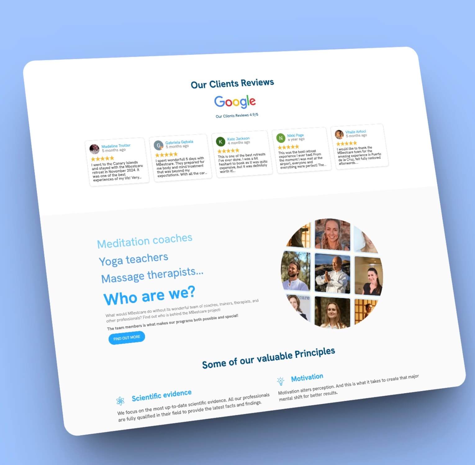 Mbestcare - Web escritorio