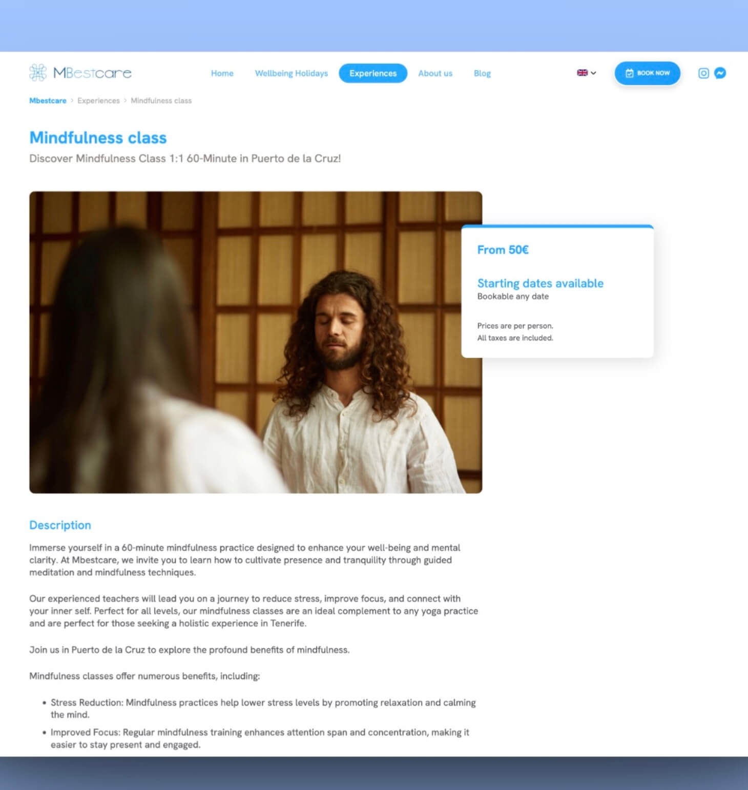 Mbestcare - Web tablet