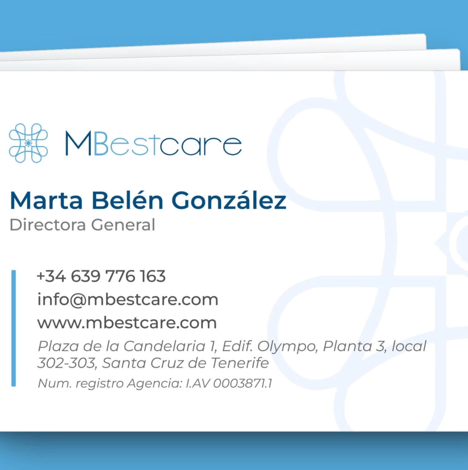 MBestcare - Tarjeta de visita