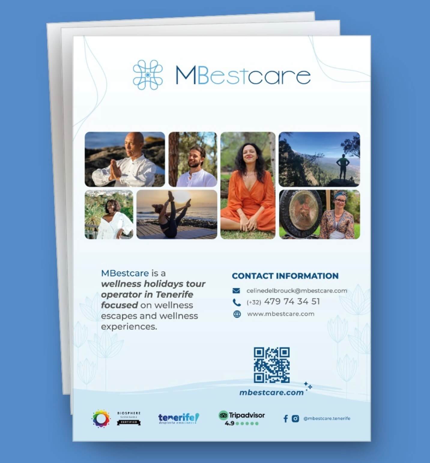 MBestcare - Flyer promocional anverso