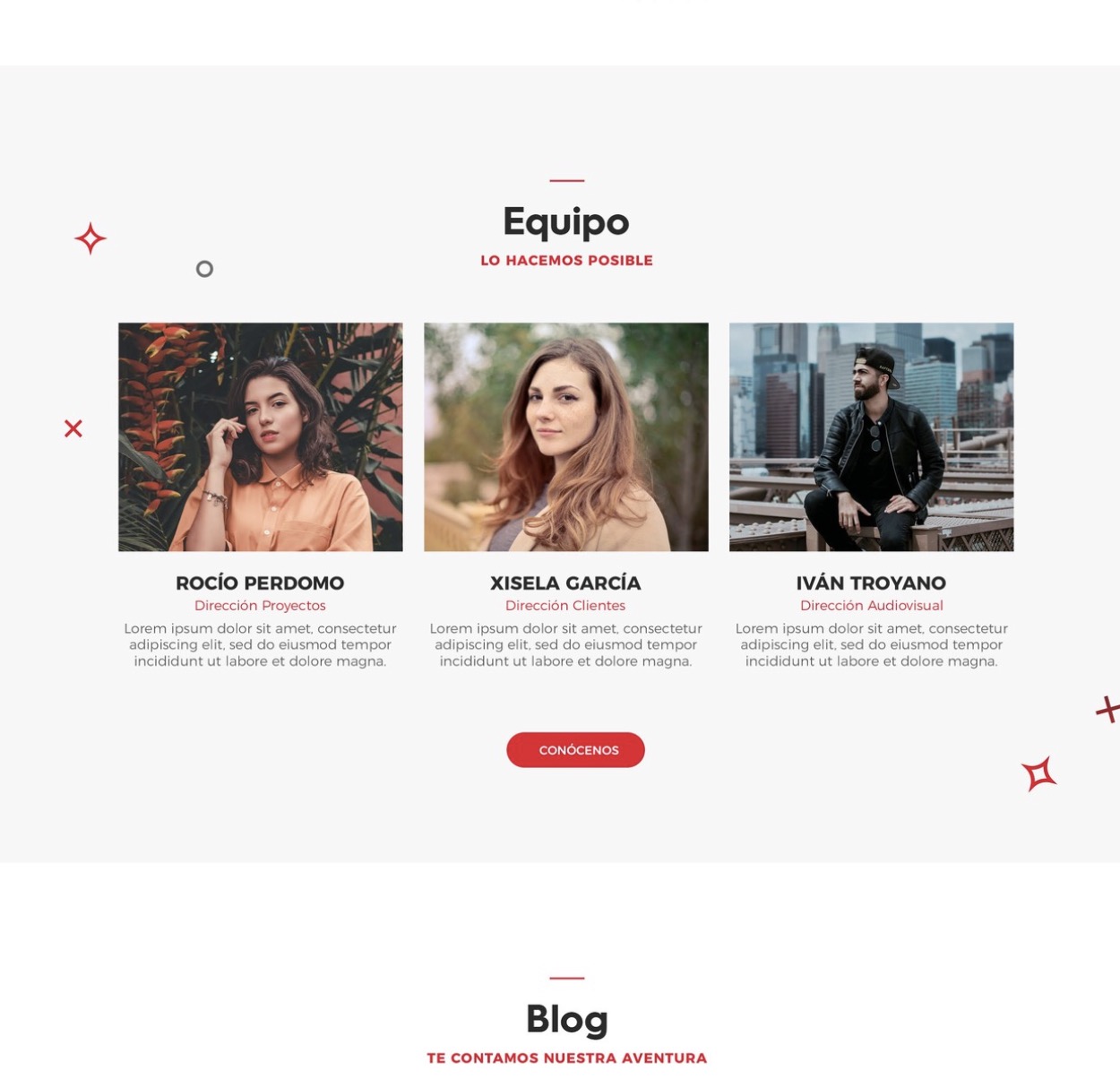 Troyano Comunicación - Sección interior